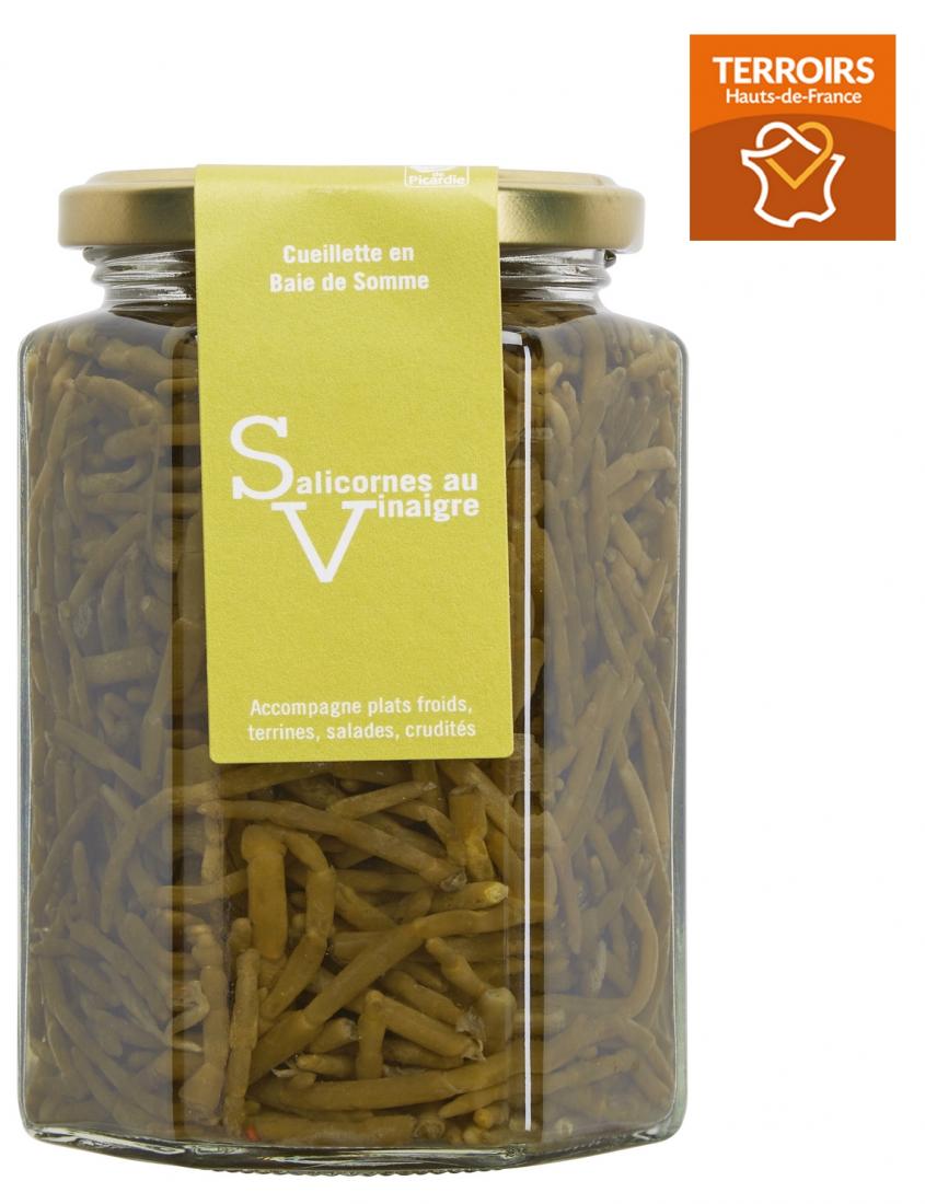 Salicornes de la baie de Somme au vinaigre