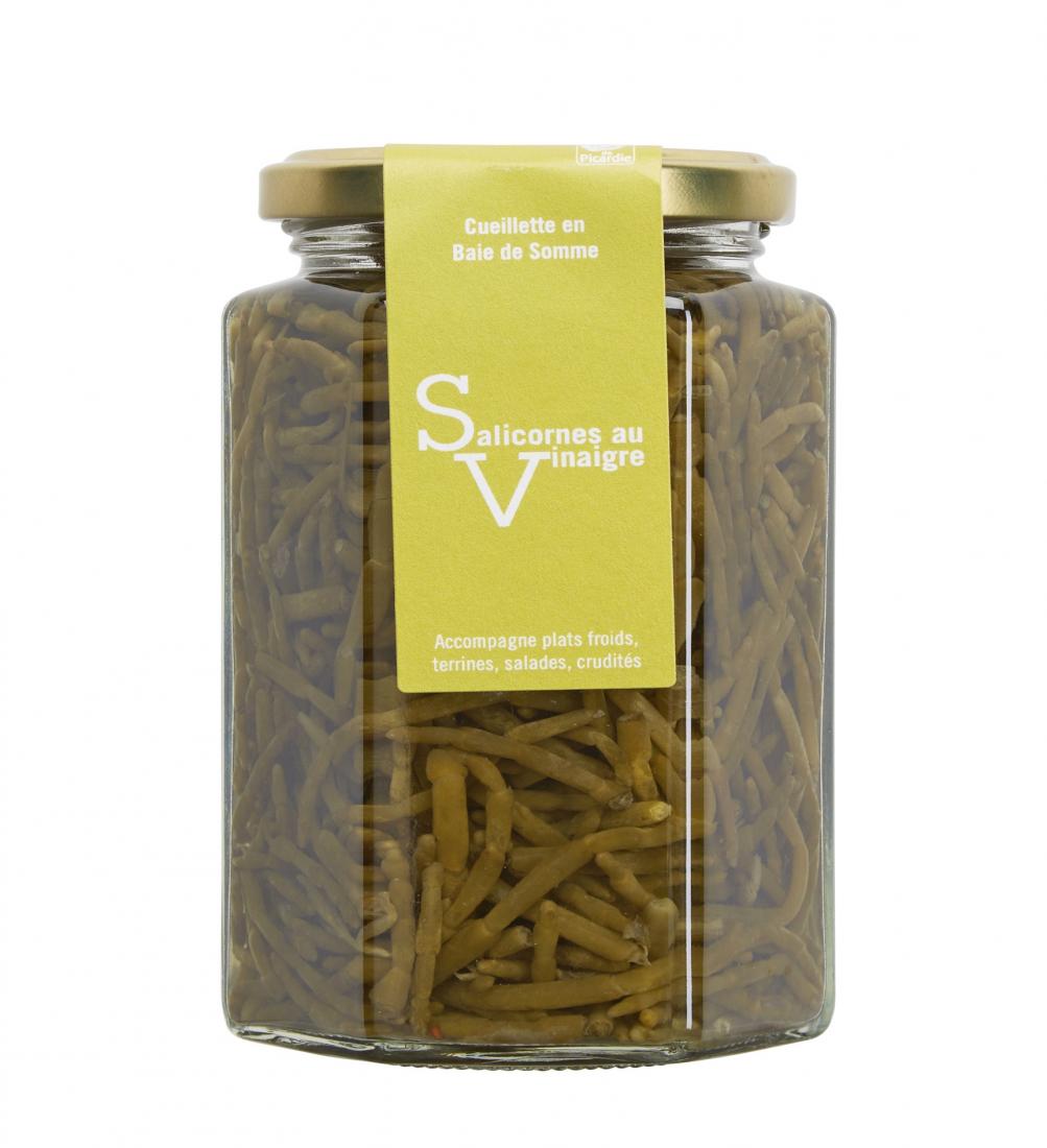 Salicornes de la baie de Somme au vinaigre