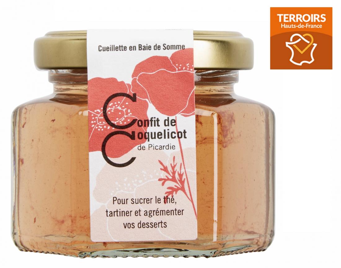 Confit de pétales de fleurs de coquelicot